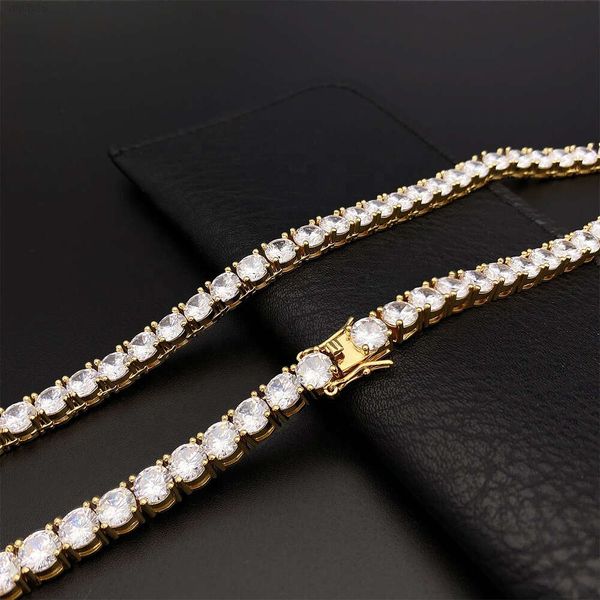 Custom Gold 925 Sterling Silver Iced Out Diamond 7.5mm Moissanite Mens Tennis Chain
Custom Gold 925 Sterling Silver Iced Out Diamond 7.5mm Moissanite Mens Tennis Chain