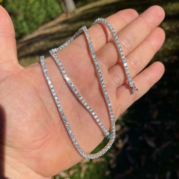 Luxury Captivating Jewelry 925 Silver Igi Certified Diamond 3mm Hpht Round Cut Diamond Lab Grown Diamond Chain Tennis Necklace
Luxury Captivating Jewelry 925 Silver Igi Certified Diamond 3mm Hpht Round Cut Diamond Lab Grown Diamond Chain Tennis Necklace