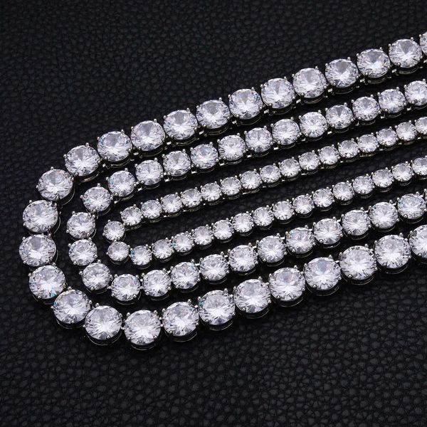 6mm/8mm/12mm Def Stone Gra Certificate 925 Silver Tennis Men's Hip-hop Necklace Moissanite Chain 
6mm/8mm/12mm Def Stone Gra Certificate 925 Silver Tennis Men's Hip-hop Necklace Moissanite Chain