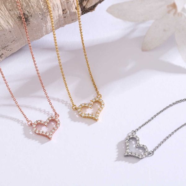 

Tiff Necklace Designer luxury fashion jewelry High version Necklace Boutique Jewelry Necklace Valentine's Day Gift Love Pendant Heart shaped jewelry accessory