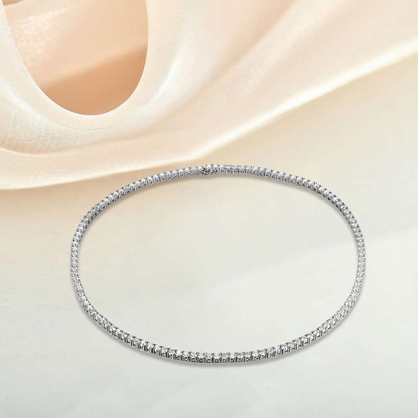 High Quality Jewelry Hiphop Necklace 925 Sterling Silver Diamond Iced Out Vvs Moissanite Tennis Chain for Men Women
High Quality Jewelry Hiphop Necklace 925 Sterling Silver Diamond Iced Out Vvs Moissanite Tennis Chain for Men Women