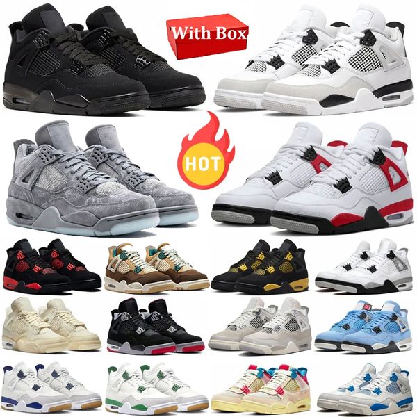 With box 4s 4 Basketball shoes Black Cat Red Cement Military Black Frozen Moments Pine Green Photon Dust Sail Midnight Navy men Thunder trainers sneakers size 36 -47, 31
With box 4s 4 Basketball shoes Black Cat Red Cement Military Black Frozen Moments Pine Green Photon Dust Sail Midnight Navy men Thunder trainers sneakers size 36 -47, 31