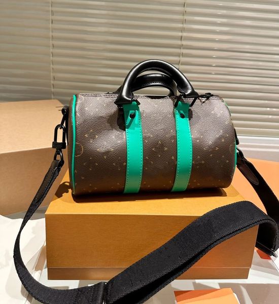 Designer Shoulder Bags X Nigo Keepall Speedy 25cm Boston Cross Body Bags Printed Classic Canvas Stitching Brown Patchwork Luxury Handbags
Designer Shoulder Bags X Nigo Keepall Speedy 25cm Boston Cross Body Bags Printed Classic Canvas Stitching Brown Patchwork Luxury Handbags