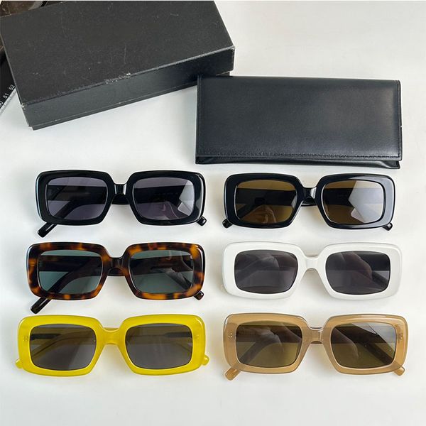 Designer Lunettes de Soleil Fashion Trend Womens and mans Hip Hop Sheet Frame Square Sunglasses Beach Party Outdoor Activity Street Dance Gift Original Box SL534
Designer Lunettes de Soleil Fashion Trend Womens and mans Hip Hop Sheet Frame Square Sunglasses Beach Party Outdoor Activity Street Dance Gift Original Box SL534