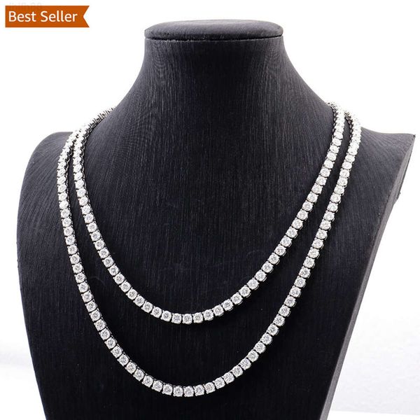 Best Seller 4mm Tennis Necklace Chains with Iced Out Vvs Moissanite Diamond Solid 10k 14k 18k Gold Silver Jewelry Necklace
Best Seller 4mm Tennis Necklace Chains with Iced Out Vvs Moissanite Diamond Solid 10k 14k 18k Gold Silver Jewelry Necklace