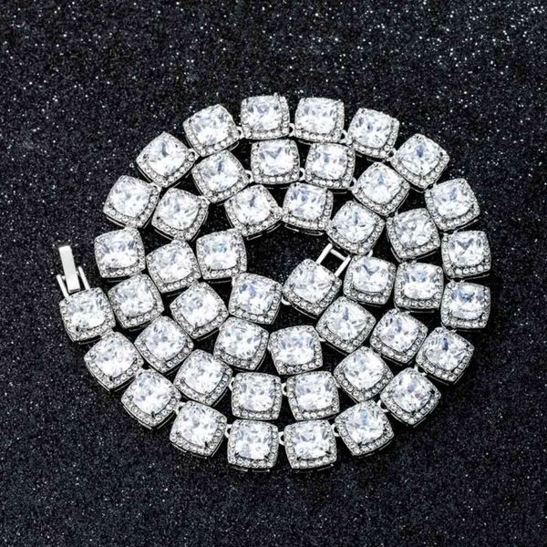 Factory Custom Men Women Real S925 Silver 10k 14k Gold 18" 20" 22" 24" 10mm Moissanite Diamond Tennis Link Chain Necklace
Factory Custom Men Women Real S925 Silver 10k 14k Gold 18" 20" 22" 24" 10mm Moissanite Diamond Tennis Link Chain Necklace