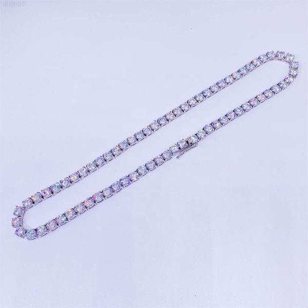 10k Solid Real Gold Claw Set Luxury Bling Vvs Diamond Lab Grown 4mm Moissanite Tennis Chain 
10k Solid Real Gold Claw Set Luxury Bling Vvs Diamond Lab Grown 4mm Moissanite Tennis Chain