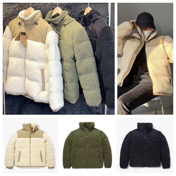 Womens Jackets Winter Fleece Jacket Puffer Jacket Women Faux Shearling Outerwear Coats Female Suede Fur Coat Men Warm Thickened Lamb Puffer