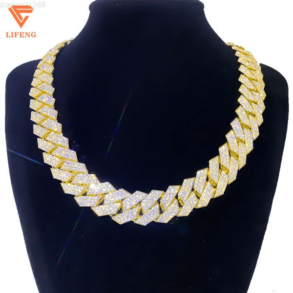 Lifeng Jewelry Custom Real Gold Chain 10k Moissanite Hip Hop Luxury Iced Out Vvs Moissanite Diamond Necklace Cuban Chain
Lifeng Jewelry Custom Real Gold Chain 10k Moissanite Hip Hop Luxury Iced Out Vvs Moissanite Diamond Necklace Cuban Chain