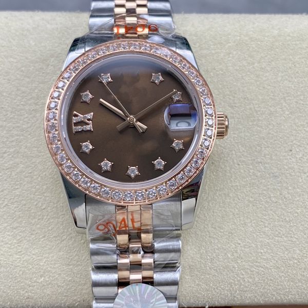 Designer Women's Automatic Movement with Diamond Watch 31MM 904L All Stainless Steel Watch Super Bright Sapphire Waterproof Watch Montre de Luxe Gift Watch 007
Designer Women's Automatic Movement with Diamond Watch 31MM 904L All Stainless Steel Watch Super Bright Sapphire Waterproof Watch Montre de Luxe Gift Watch 007