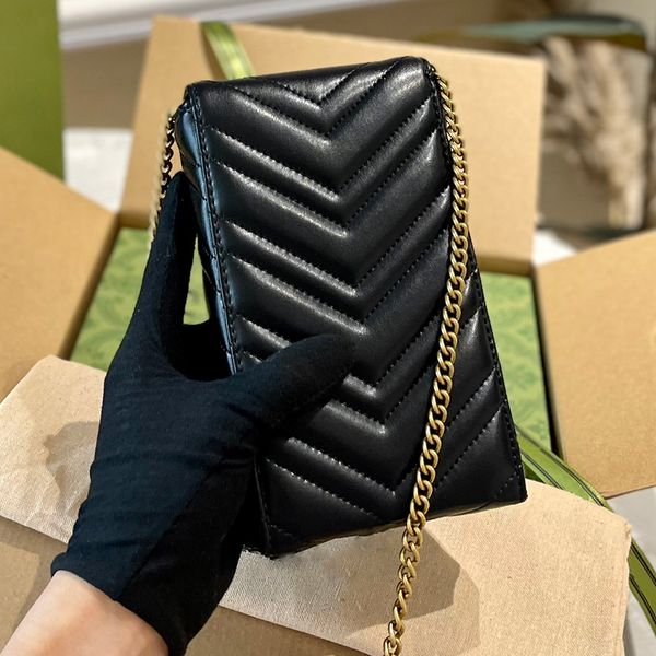 Mini Top Designer Crossbody Bag Unisex Phone Bags Fashion Travel Cross Body Wholesale Top Quality Luxury PU Leather Chains Handbag Wallet Outdoor Coin Purses, Black
Mini Top Designer Crossbody Bag Unisex Phone Bags Fashion Travel Cross Body Wholesale Top Quality Luxury PU Leather Chains Handbag Wallet Outdoor Coin Purses, Black