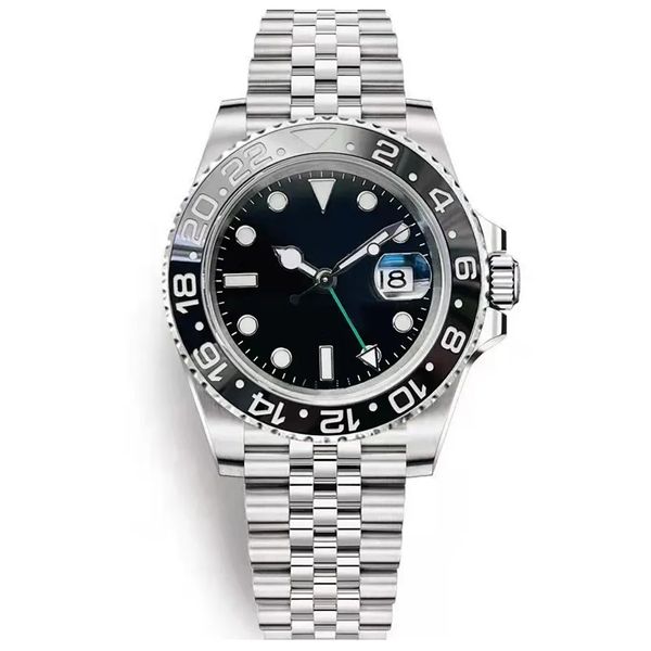 

Men's classic luxury watch Designer Automatic Mechanical movement Men's Waterproof watch Sapphire Watch Stainless steel luminous watch, Gray