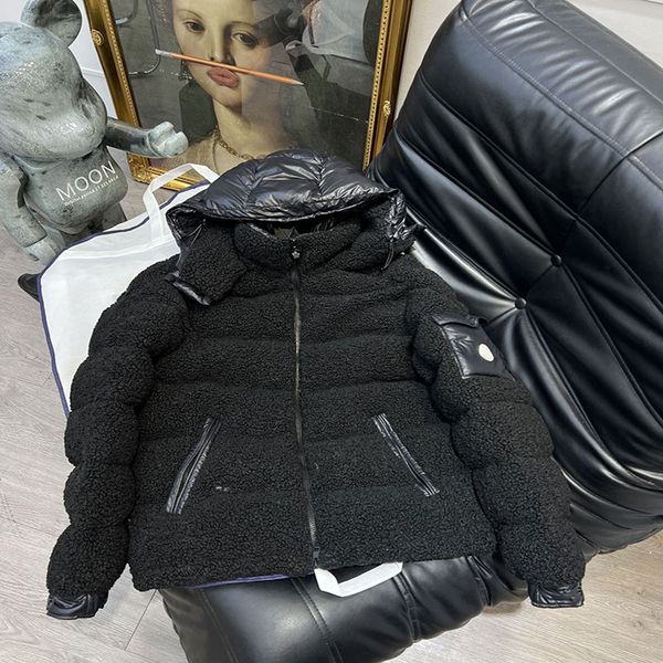 Women Tech Fleece Parka Jackets Women Winter Down Jacket Designer Woman Classic Reversible Down Coat Woman Woolen Letter Pattern Coats, White
Women Tech Fleece Parka Jackets Women Winter Down Jacket Designer Woman Classic Reversible Down Coat Woman Woolen Letter Pattern Coats, White