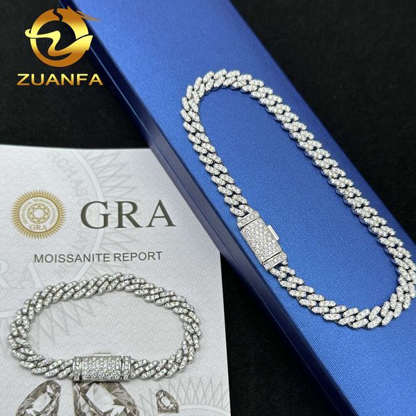6Mm 10Mm Vvs Moissanite Iced Out Sier Color Chain Necklace Sterling Sier Men Necklace Miami Cuban Link Chain Moissanite
6Mm 10Mm Vvs Moissanite Iced Out Sier Color Chain Necklace Sterling Sier Men Necklace Miami Cuban Link Chain Moissanite