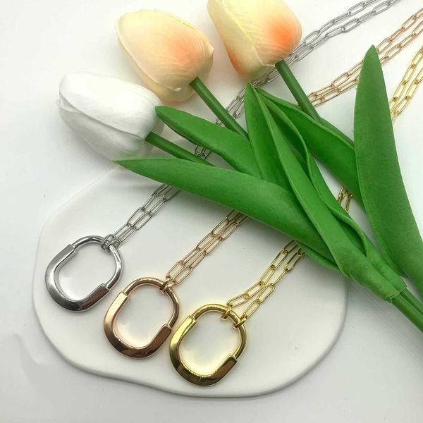 Tiff Necklace Designer luxury fashion jewelry 925 Full body Sterling Silver Lock Head Color Separation Necklace Fashion Versatile Advanced Women's necklace
Tiff Necklace Designer luxury fashion jewelry 925 Full body Sterling Silver Lock Head Color Separation Necklace Fashion Versatile Advanced Women's necklace