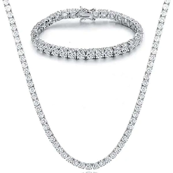 Solitaire Combo Set 2Mm3mm4mm5mm Sier Gold Plated Moissanite Bracelet Tennis Chain
Solitaire Combo Set 2Mm3mm4mm5mm Sier Gold Plated Moissanite Bracelet Tennis Chain