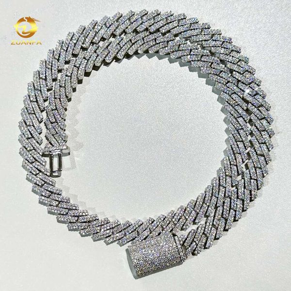 Zuanfa Gold Plated Iced Out Vvs Moissanite Diamond Cuban Link Chain 10Mm Sier Prong Cuban Necklace And Cuban Lbracelet
Zuanfa Gold Plated Iced Out Vvs Moissanite Diamond Cuban Link Chain 10Mm Sier Prong Cuban Necklace And Cuban Lbracelet