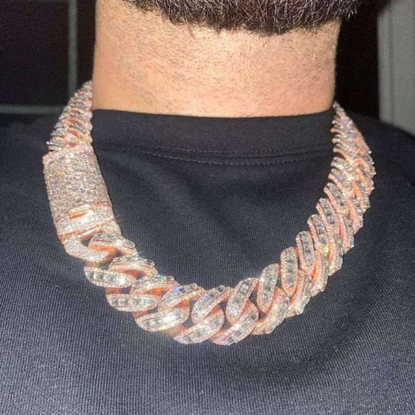 Hip Hop Jewelry Rapper Jewelry 925 Sterling Silver Iced Out Emerald Moissanite Miami Cuban Link Chain
Hip Hop Jewelry Rapper Jewelry 925 Sterling Silver Iced Out Emerald Moissanite Miami Cuban Link Chain
