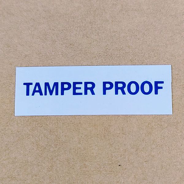 1000pcs 25x8mm TAMPER PROOF Security Seal Removal Proof Brittle Paper Label Tamper Evident Sticker Repair Guanantee Invalid
1000pcs 25x8mm TAMPER PROOF Security Seal Removal Proof Brittle Paper Label Tamper Evident Sticker Repair Guanantee Invalid