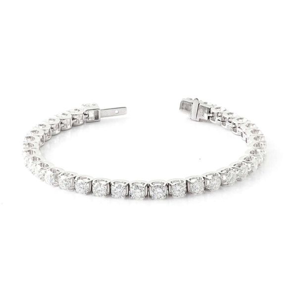 Hot Sale Wholesale Customized Moissanite 2.5 Mm Tennis Chain 10K Gold Bracelet Jewelry
Hot Sale Wholesale Customized Moissanite 2.5 Mm Tennis Chain 10K Gold Bracelet Jewelry