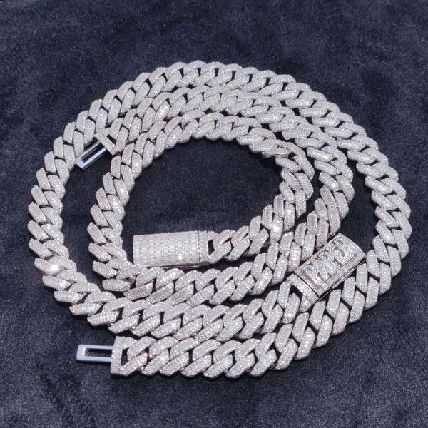 Iced Out 925 Sterling Silver Micro Pave Hip Hop Jewelry Moissanite Diamonds Cuban Link Bracelet Necklace
Iced Out 925 Sterling Silver Micro Pave Hip Hop Jewelry Moissanite Diamonds Cuban Link Bracelet Necklace