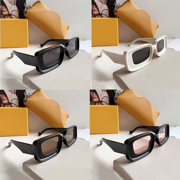 Designer Lunettes de Soleil Mens and Womens Plate Frame Elliptical Small Frame Mirror Leg Metal Symbol Sign Beach Vacation Party Sunglasses with Box 40048U
Designer Lunettes de Soleil Mens and Womens Plate Frame Elliptical Small Frame Mirror Leg Metal Symbol Sign Beach Vacation Party Sunglasses with Box 40048U