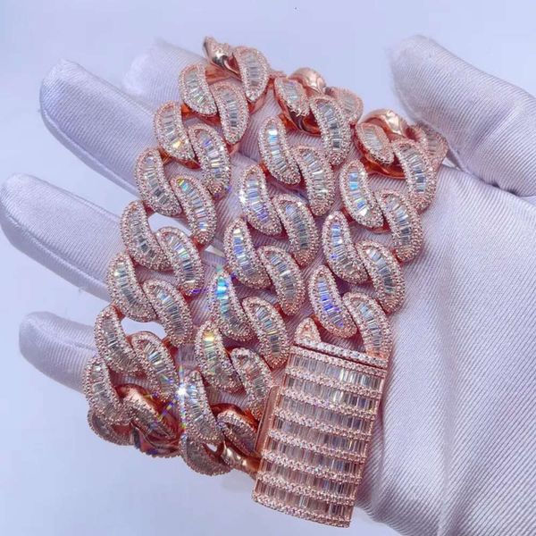 Two Tone Color Cuban Link Chain Sier S Hip Hop Iced Out Vvs Moissanite Diamond Men Necklace Cuban Link Chain
Two Tone Color Cuban Link Chain Sier S Hip Hop Iced Out Vvs Moissanite Diamond Men Necklace Cuban Link Chain