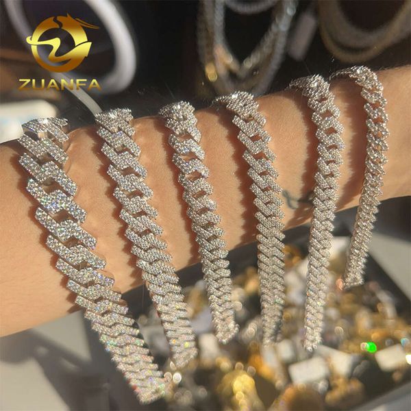Fine Jewelry Moissanite Cuban Chain Sier Iced Out Men's Jewelry Gold Plated Cuban Link Chain Hip Hop Moissanite Jewelry
Fine Jewelry Moissanite Cuban Chain Sier Iced Out Men's Jewelry Gold Plated Cuban Link Chain Hip Hop Moissanite Jewelry