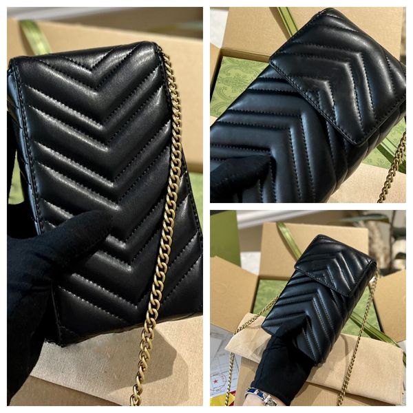 Mini Top Designer Crossbody Bag Unisex Phone Bags Fashion Travel Cross Body Wholesale Top Quality Luxury PU Leather Chains Handbag Pochette Outdoor Coin Purses, Black
Mini Top Designer Crossbody Bag Unisex Phone Bags Fashion Travel Cross Body Wholesale Top Quality Luxury PU Leather Chains Handbag Pochette Outdoor Coin Purses, Black