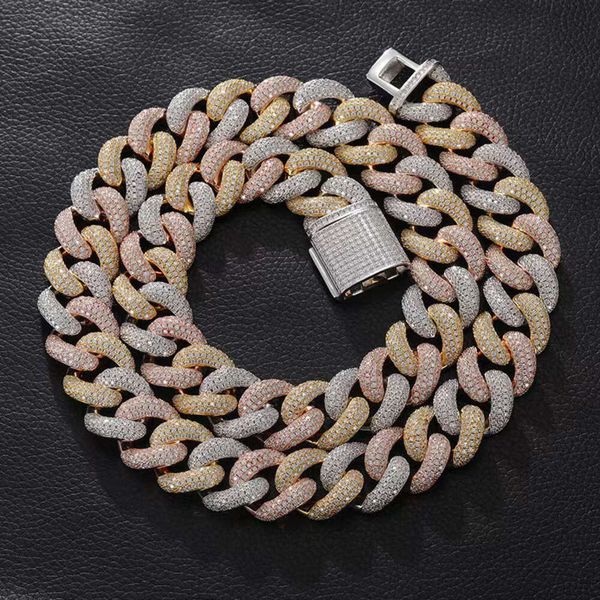 Qualite Diamond Hip Pop Chain Link Men Necklace Moissanite Cuban Link Chain Silver 925 Hip Hop Chokers Necklaces
Qualite Diamond Hip Pop Chain Link Men Necklace Moissanite Cuban Link Chain Silver 925 Hip Hop Chokers Necklaces