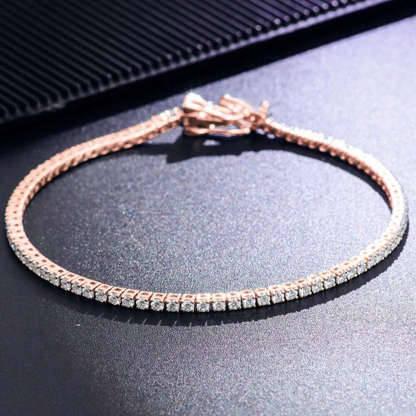 3Mm 10K Real Gold Rose Gold Man Hip Hop Jewelry D Moissanite Vvs1 Tennis Chain Bracelets Beads Women Tennis Bracelet 
3Mm 10K Real Gold Rose Gold Man Hip Hop Jewelry D Moissanite Vvs1 Tennis Chain Bracelets Beads Women Tennis Bracelet