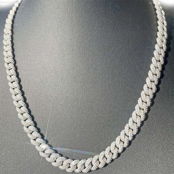Custom Hip Hop Jewelry Pave Setting 9mm Iced Out Silver Miami Moissanite Cuban Link Chain
Custom Hip Hop Jewelry Pave Setting 9mm Iced Out Silver Miami Moissanite Cuban Link Chain