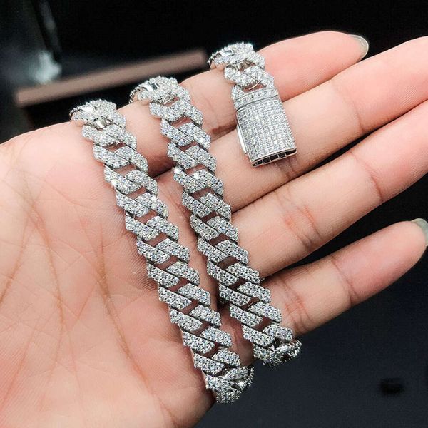 Fine Jewelry Necklace Mens Woman Sterling Sier Vvs1 Moissanite Diamond Cuban Link Chain Iced Out Custom Hip Hop Jewelry
Fine Jewelry Necklace Mens Woman Sterling Sier Vvs1 Moissanite Diamond Cuban Link Chain Iced Out Custom Hip Hop Jewelry