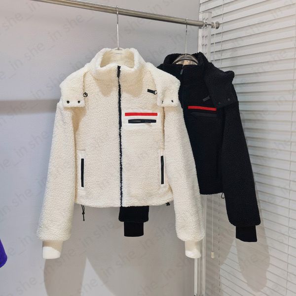 Woman Jacket Fashion Fur Coat Designer Short Wool Jackets Winter Casual Hooded Denim Coats Classic Letters Windbreaker Outerwear -L 23FW, Khaki
Woman Jacket Fashion Fur Coat Designer Short Wool Jackets Winter Casual Hooded Denim Coats Classic Letters Windbreaker Outerwear -L 23FW, Khaki