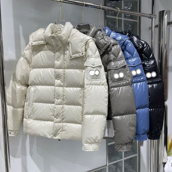 Luxury designer women down parkas embroidered badge hooded Down jacket winter thickened warm loose puffer jacket bread jacket coat Size
Luxury designer women down parkas embroidered badge hooded Down jacket winter thickened warm loose puffer jacket bread jacket coat Size