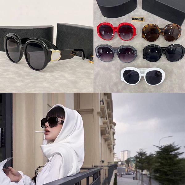 Round large frame designer Lunettes de Soleil Fashion Mens and Womens Acetate Frame Gradual Sunglasses Leisure Vacation Beach Party with Exquisite Box 6035
Round large frame designer Lunettes de Soleil Fashion Mens and Womens Acetate Frame Gradual Sunglasses Leisure Vacation Beach Party with Exquisite Box 6035