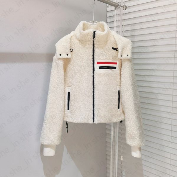 Womens Jacket Fashion Fur Coat Designer Short Wool Jacket Winter Casual Hooded Denim Coats Classic Letters Windbreaker Outerwear -L 23FW, Khaki
Womens Jacket Fashion Fur Coat Designer Short Wool Jacket Winter Casual Hooded Denim Coats Classic Letters Windbreaker Outerwear -L 23FW, Khaki