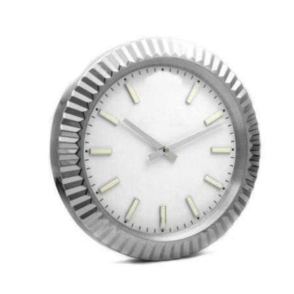 er Silent Wall Clock Modern Design Large Cheap Wall Wah Clock on The Wall Stainless Steel Cndar Luminous Clock Best Gift W251210 Y260516+1