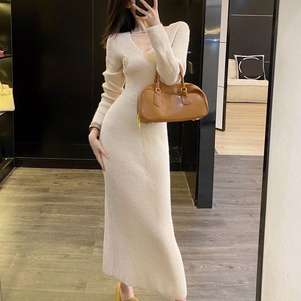 Women Elegant Dresses Long Sleeve Skinny Dress Spring Autumn Slim Party Dresses Blouse Trendy Sweater Skirts Length Clothing
Women Elegant Dresses Long Sleeve Skinny Dress Spring Autumn Slim Party Dresses Blouse Trendy Sweater Skirts Length Clothing