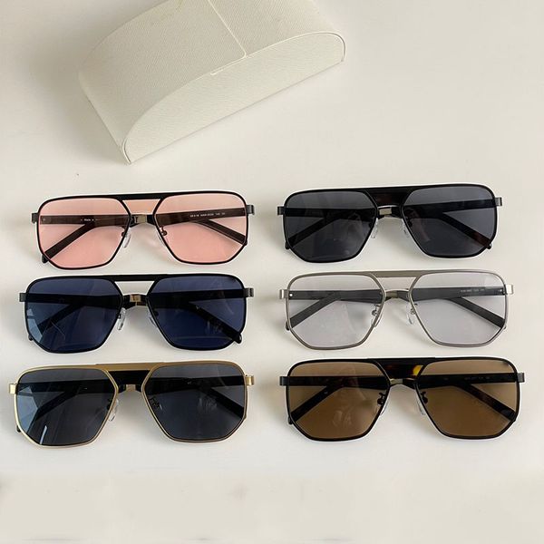 Mens designer Lunettes de Soleil high-quality fashionable and cool women metal pilot frame square sunglasses leisure vacation camping outdoor box SPR60W
Mens designer Lunettes de Soleil high-quality fashionable and cool women metal pilot frame square sunglasses leisure vacation camping outdoor box SPR60W