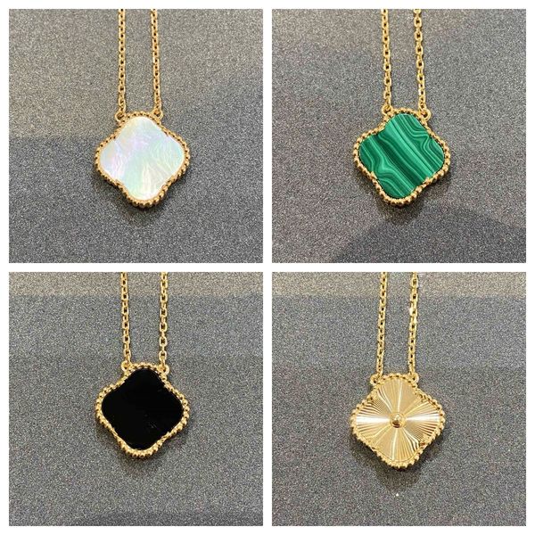 Designer Necklace Four Leaf Clover Necklace Designer Jewelry for Women 18K Gold Rose Gold Silver Pendant Necklace Valentine's Day gift for women with box wholesale
Designer Necklace Four Leaf Clover Necklace Designer Jewelry for Women 18K Gold Rose Gold Silver Pendant Necklace Valentine's Day gift for women with box wholesale