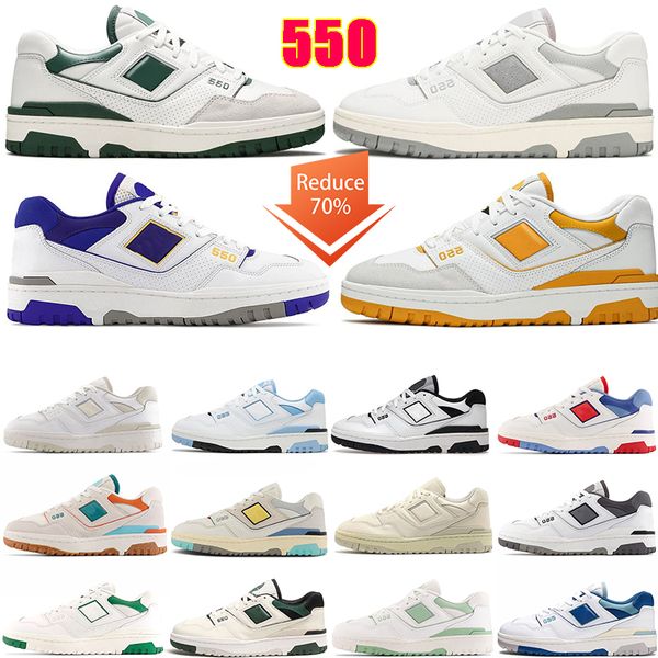 new blance casual shoes 550s men women balences nb White Green Silver Birch Grey Raincloud UNC Verdigris Sea Salt Rich Paul outdoor sports 550 trainers sneakers 36-45, White blue
new blance casual shoes 550s men women balences nb White Green Silver Birch Grey Raincloud UNC Verdigris Sea Salt Rich Paul outdoor sports 550 trainers sneakers 36-45, White blue