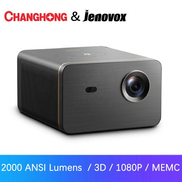 Image of Projector for Home 2000 ANSI Lumens Android 3D Projector Smart TV with MEMC Home Theater Beamer