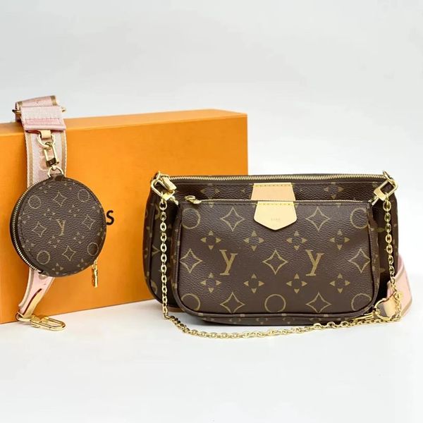 Fashion Women Designer Shoulder Bags Multi Accessories Retail Metal Chain Bag Ladies Casual Outdoor Luxury Handbags Wallet M44813/44840, Color 18
Fashion Women Designer Shoulder Bags Multi Accessories Retail Metal Chain Bag Ladies Casual Outdoor Luxury Handbags Wallet M44813/44840, Color 18