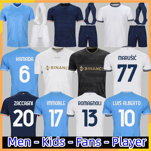 2023 Lazio Immobile soccer Jerseys maglie 23 24 IMMOBILE LUIS BASTOS SERGEJ BADELJ LUCAS J.CORREA ZACCAGNI MARUSIC men kids kit football shirt 10th Anniversary, Away kids
2023 Lazio Immobile soccer Jerseys maglie 23 24 IMMOBILE LUIS BASTOS SERGEJ BADELJ LUCAS J.CORREA ZACCAGNI MARUSIC men kids kit football shirt 10th Anniversary, Away kids