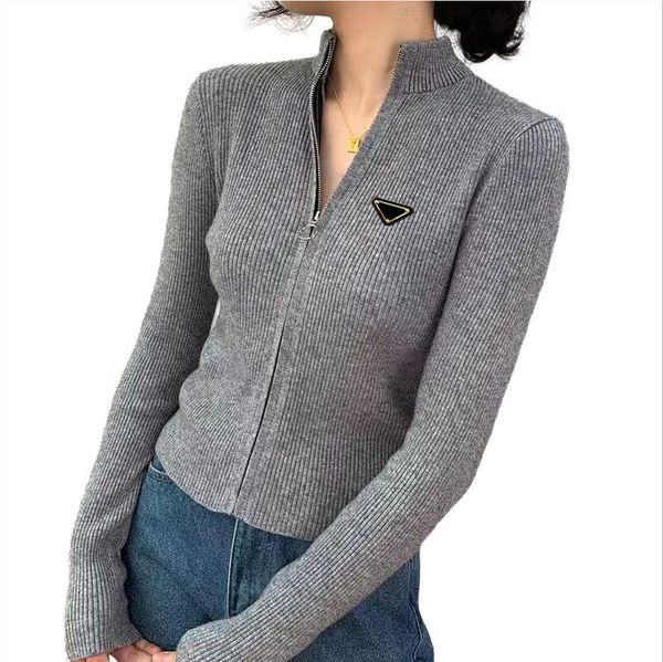Designer Women' Tops Knits Ladies Slim Fit Knit Knits Tees Women Cardigan Sweater with Zippers Short Style Lady Jumpers
Designer Women' Tops Knits Ladies Slim Fit Knit Knits Tees Women Cardigan Sweater with Zippers Short Style Lady Jumpers