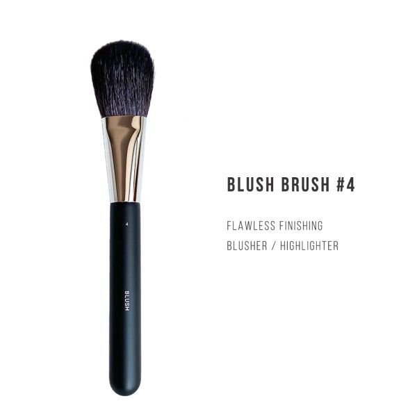 

Makeup Brush PINCEAU Blush Brush 4 Natural Goat Bristles Round Cheek Powder Blusher Highlight Cosmetic Brush, Cc#4