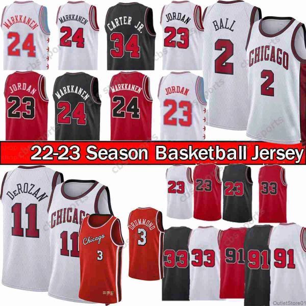 Image of NBAs Basketball Jerseys Vintage DeMar DeRozan MJ Basketball Jerseys Lonzo Ball Zach Lavine Alex Caruso Chicagos City Bull Retro Scotti