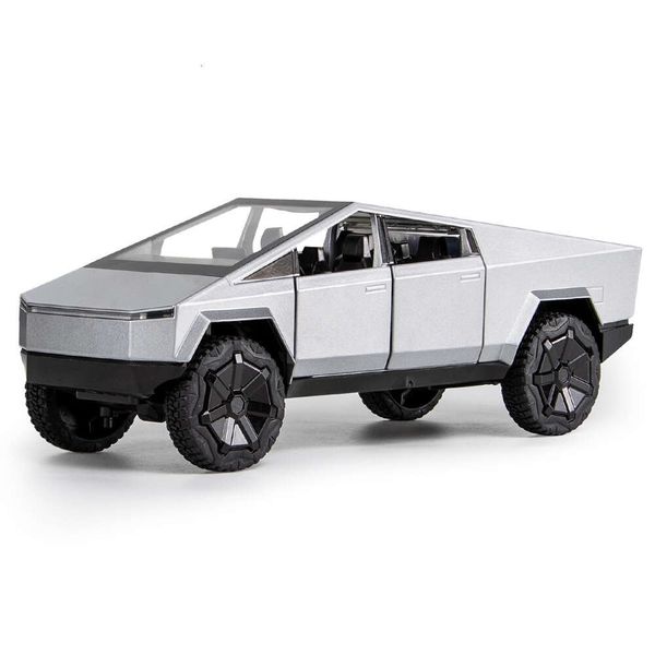 Electronic 1/24 Alloy Large Tesla Pickup Diecast Cars Model Vehicle Simulation Door Opening Force Off-road Toys Gift Decoration
Electronic 1/24 Alloy Large Tesla Pickup Diecast Cars Model Vehicle Simulation Door Opening Force Off-road Toys Gift Decoration
