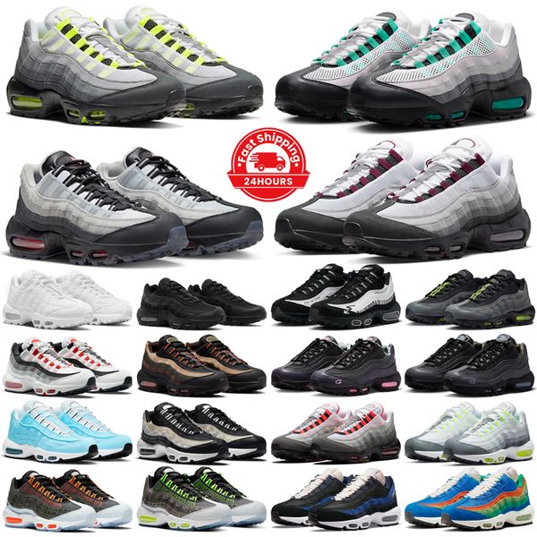 Designer 95 running shoes men women 95s OG Neon Triple Black White Stadium Green Dark Beetroot Fish Pink Beam Sketch Crystal Blue mens trainers sports sneakers, 33
Designer 95 running shoes men women 95s OG Neon Triple Black White Stadium Green Dark Beetroot Fish Pink Beam Sketch Crystal Blue mens trainers sports sneakers, 33